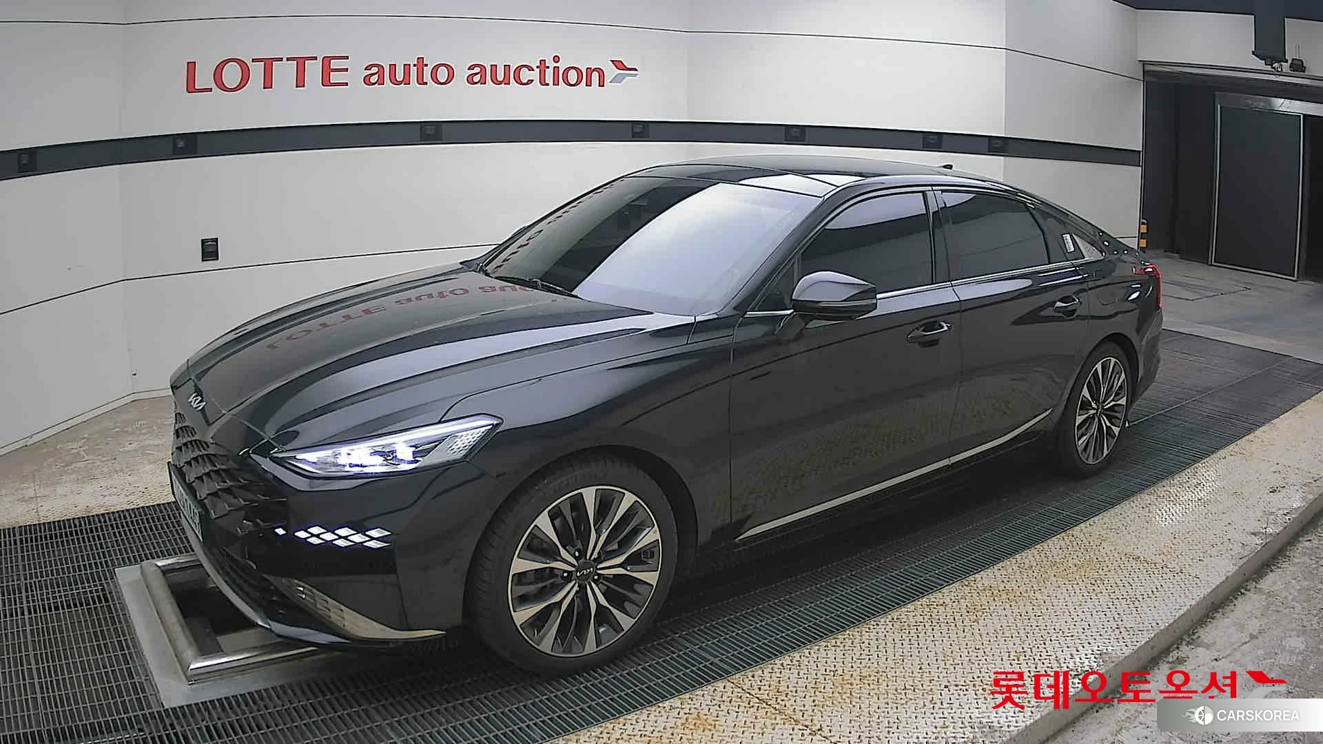 Kia K8 2023 Aurora Black Pearl из Кореи, фото 4