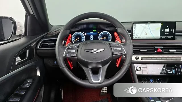 Genesis The New G70 2023 Белый из Кореи, фото 4