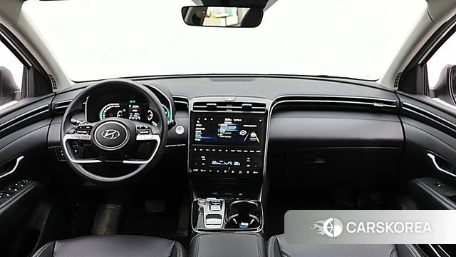 Hyundai Tucson Hybrid (NX4) 2023 Белый из Кореи, фото 4
