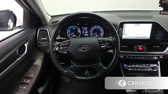Hyundai Grandeur IG Hybrid 2018 Белый из Кореи, фото 4