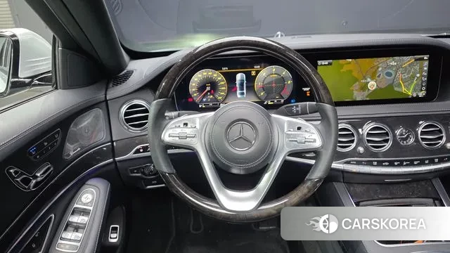 Mercedes-Benz S-Class W222 2019 Серебристо-серый из Кореи, фото 4