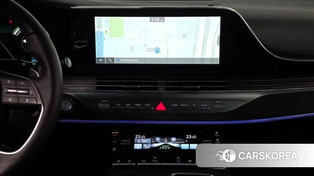 Hyundai The New Grandeur IG Hybrid 2022 Черный из Кореи, фото 4