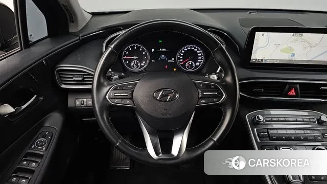 Hyundai The New Santa Fe 2022 Черный из Кореи, фото 4