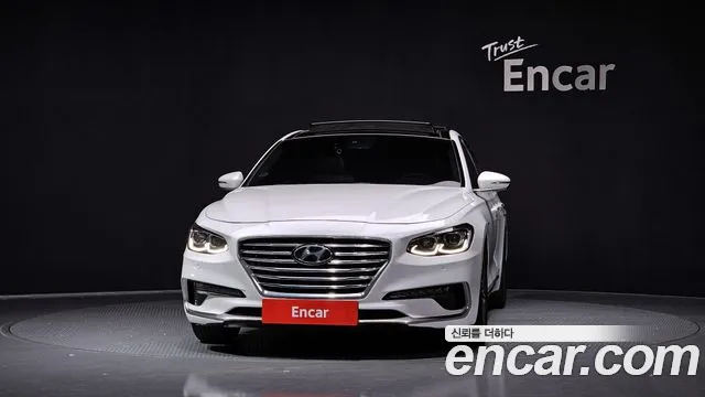 Hyundai Grandeur IG Hybrid 2018 Белый из Кореи, фото 4
