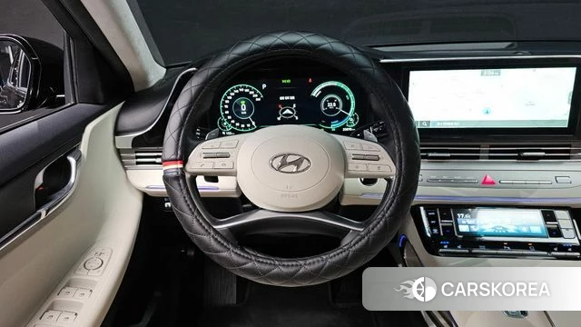 Hyundai The New Grandeur IG Hybrid 2022 Черный из Кореи, фото 4