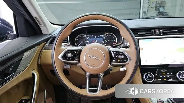 Jaguar F-PACE 2022 Черный из Кореи, фото 4