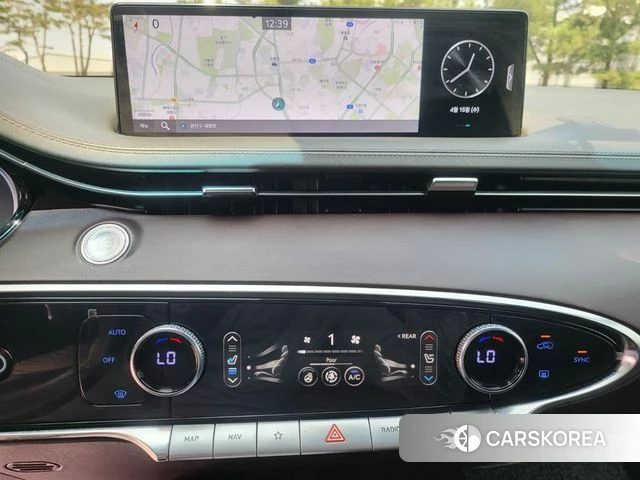 Genesis GV70 2022 Темно-зеленый из Кореи, фото 4