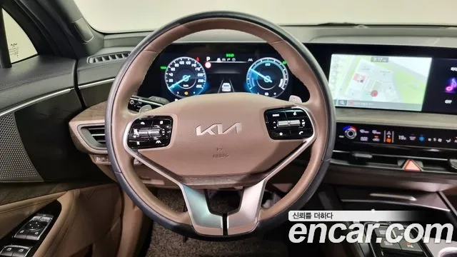 Kia K8 Hybrid 2021 Белый из Кореи, фото 4