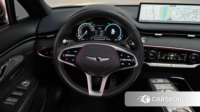 Genesis GV70 2021 Синий из Кореи, фото 4