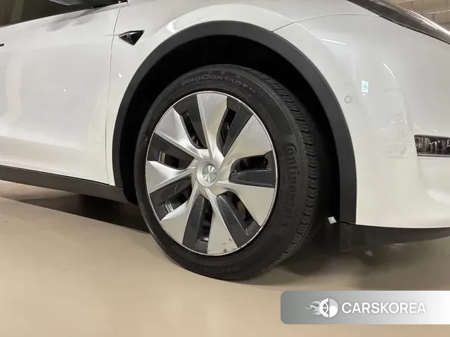 Tesla Model Y 2021 Белый из Кореи, фото 4