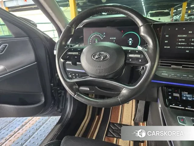 Hyundai The New Grandeur IG Hybrid 2020 Серый из Кореи, фото 4