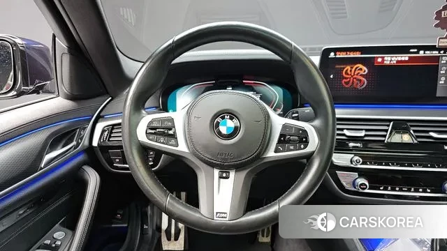 BMW 5 Series (G30) 2022 Черный из Кореи, фото 4