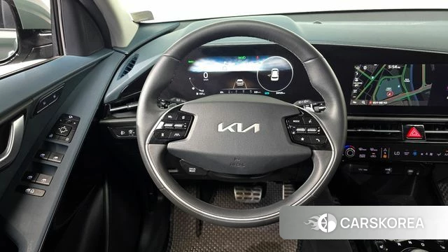Kia Di Ol Nu Niro 2022 Темно-зеленый из Кореи, фото 4