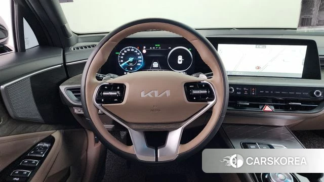 Kia K8 Hybrid 2021 Черный из Кореи, фото 4