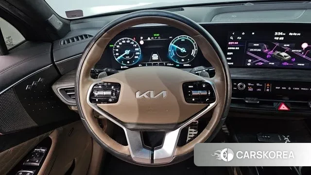 Kia K8 Hybrid 2022 Черный из Кореи, фото 4