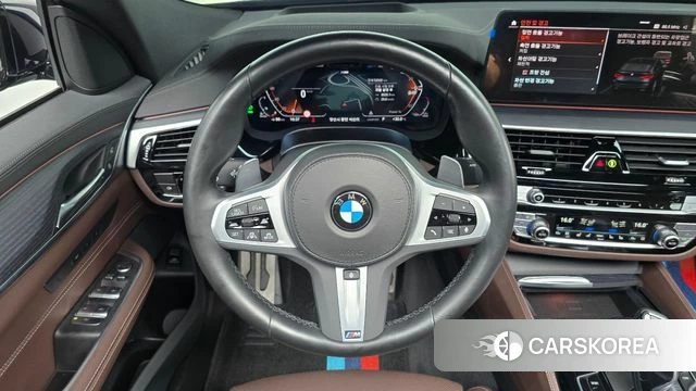 BMW 6 Series GT (G32) 2022 Синий из Кореи, фото 4