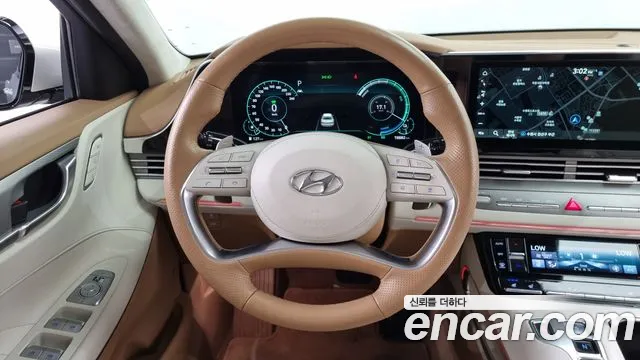 Hyundai The New Grandeur IG Hybrid 2020 Серебристо-серый из Кореи, фото 4