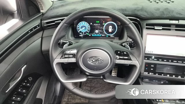 Hyundai Tucson Hybrid (NX4) 2022 Серый из Кореи, фото 4
