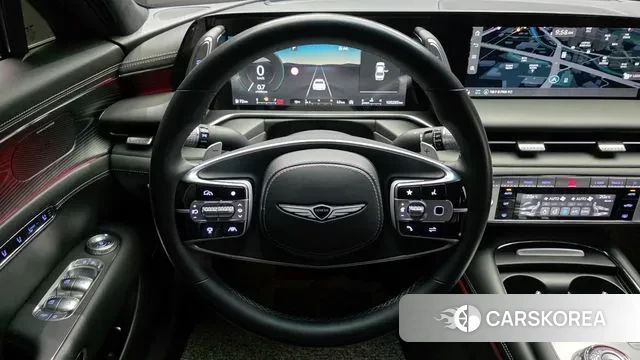 Genesis G90 (RS4) 2022 Черный из Кореи, фото 4