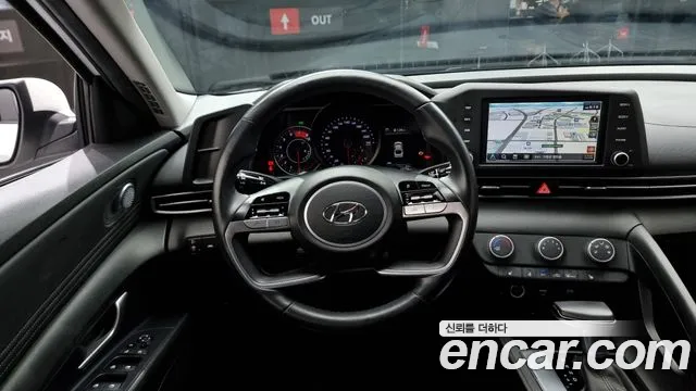 Hyundai Avante (CN7) 2021 Белый из Кореи, фото 4