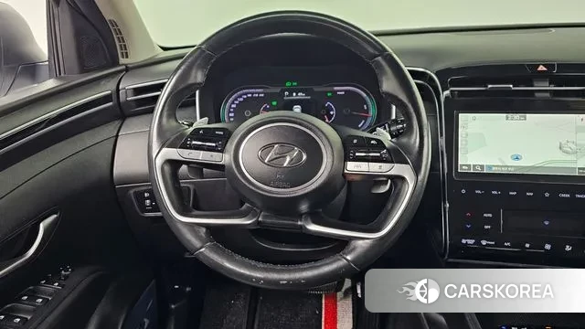 Hyundai Tucson Hybrid (NX4) 2021 Белый из Кореи, фото 4