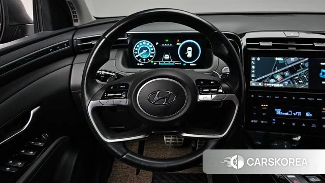 Hyundai Tucson Hybrid (NX4) 2020 Красный из Кореи, фото 4