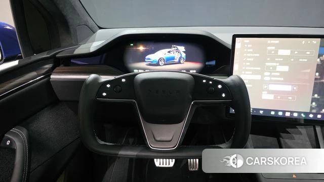 Tesla Model X 2023 Синий из Кореи, фото 4
