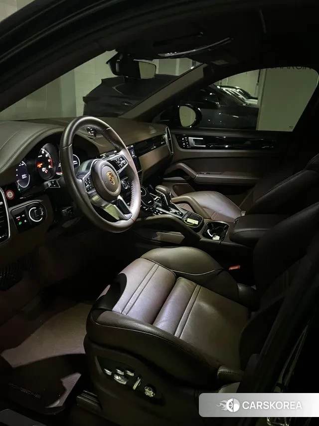 Porsche Cayenne (PO536) 2020 Черный из Кореи, фото 4