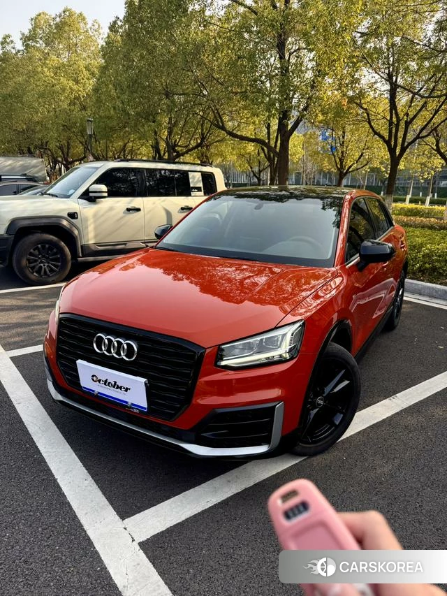 Audi Q2L 2020 Оранжевый из Китая, фото 4
