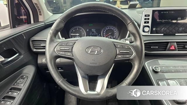 Hyundai The New Santa Fe 2021 Белый из Кореи, фото 4