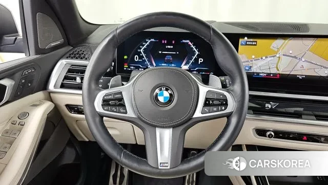 BMW X7 (G07) 2023 Черный из Кореи, фото 4