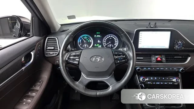 Hyundai Grandeur IG Hybrid 2019 Серый из Кореи, фото 4