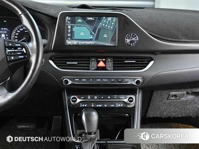 Hyundai Grandeur IG Hybrid 2018 Серый из Кореи, фото 4