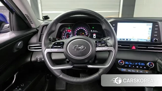 Hyundai Avante (CN7) 2021 Синий из Кореи, фото 4