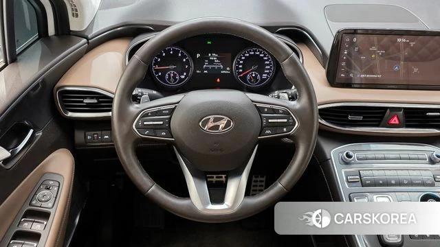 Hyundai The New Santa Fe 2021 Белый из Кореи, фото 4