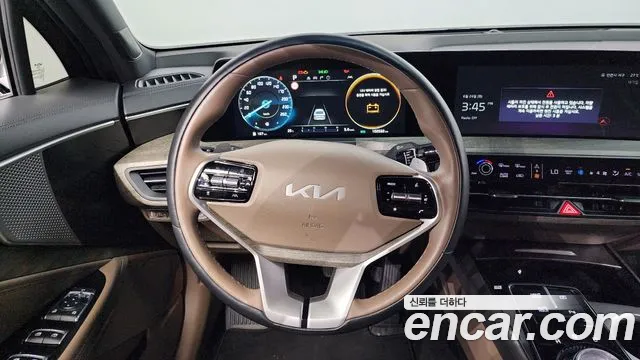 Kia K8 Hybrid 2022 Черный из Кореи, фото 4