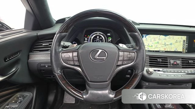Lexus LS500h 5th generation 2019 Серый из Кореи, фото 4