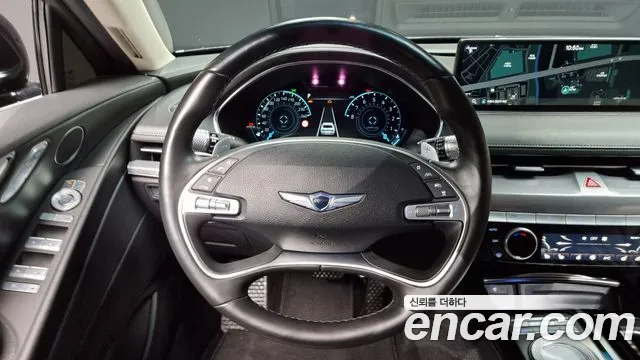 Genesis G80 (RG3) 2022 Черный из Кореи, фото 4