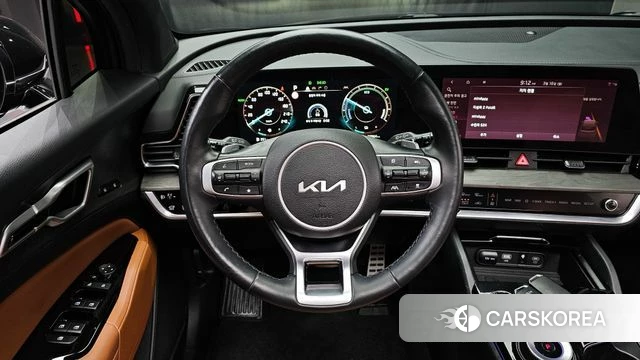 Kia Sportage 5th Generation Hybrid 2024 Черный из Кореи, фото 4