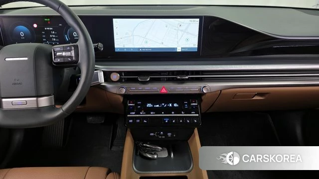 Hyundai Grandeur Hybrid (GN7) 2023 Черный из Кореи, фото 4