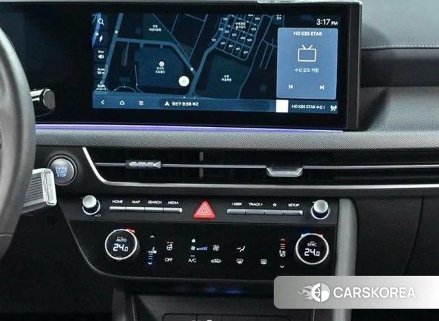 Hyundai Sonata D Edge (DN8) 2024 Черный из Кореи, фото 4