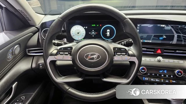 Hyundai Avante Hybrid (CN7) 2020 Белый из Кореи, фото 4