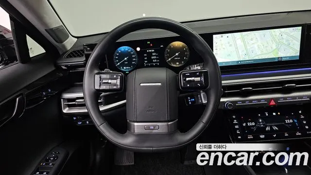 Hyundai Grandeur Hybrid (GN7) 2023 Черный из Кореи, фото 4