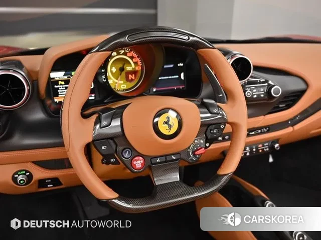Ferrari F8 Spider 2023 Красный из Кореи, фото 4