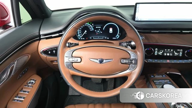 Genesis GV70 2022 Красный из Кореи, фото 4