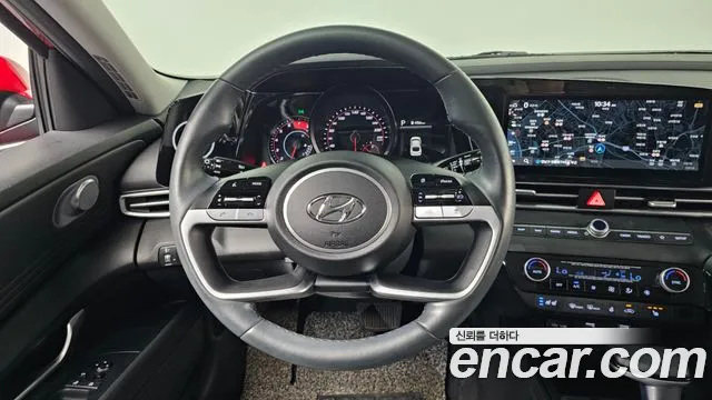 Hyundai Avante (CN7) 2021 Красный из Кореи, фото 4