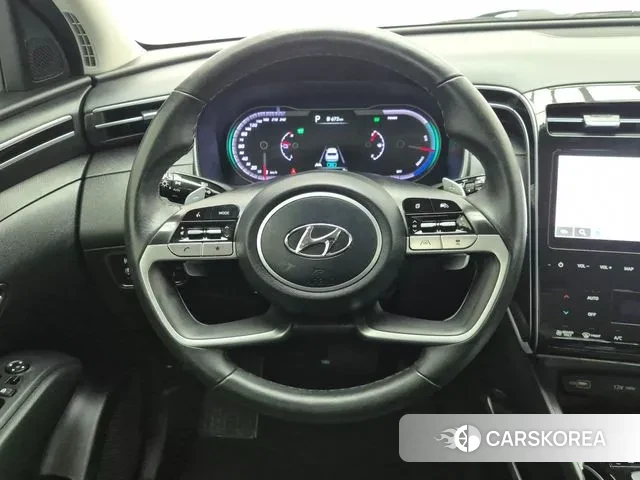 Hyundai Tucson Hybrid (NX4) 2021 Белый из Кореи, фото 4