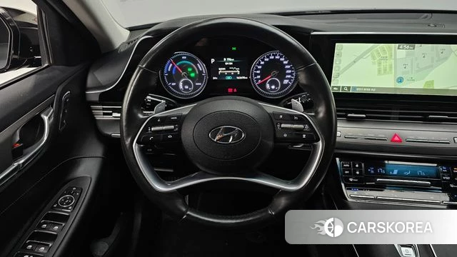 Hyundai The New Grandeur IG Hybrid 2021 Черный из Кореи, фото 4
