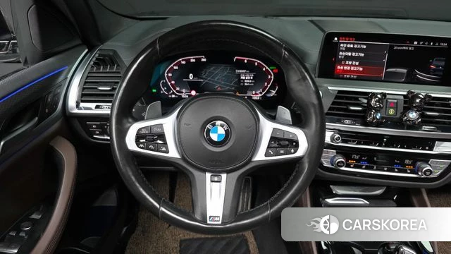 BMW X4 (G02) 2021 Черный из Кореи, фото 4
