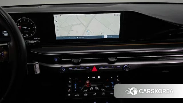 Hyundai Grandeur Hybrid (GN7) 2023 Черный из Кореи, фото 4
